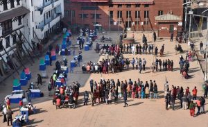 Vote for development in Nepal