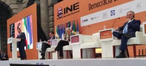 Election Commission Delegates in an Experience-Sharing Visit in Mexico City