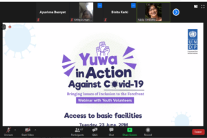 UNDP Nepal Launches Youth Webinar Series: By the Youth, For the Youth